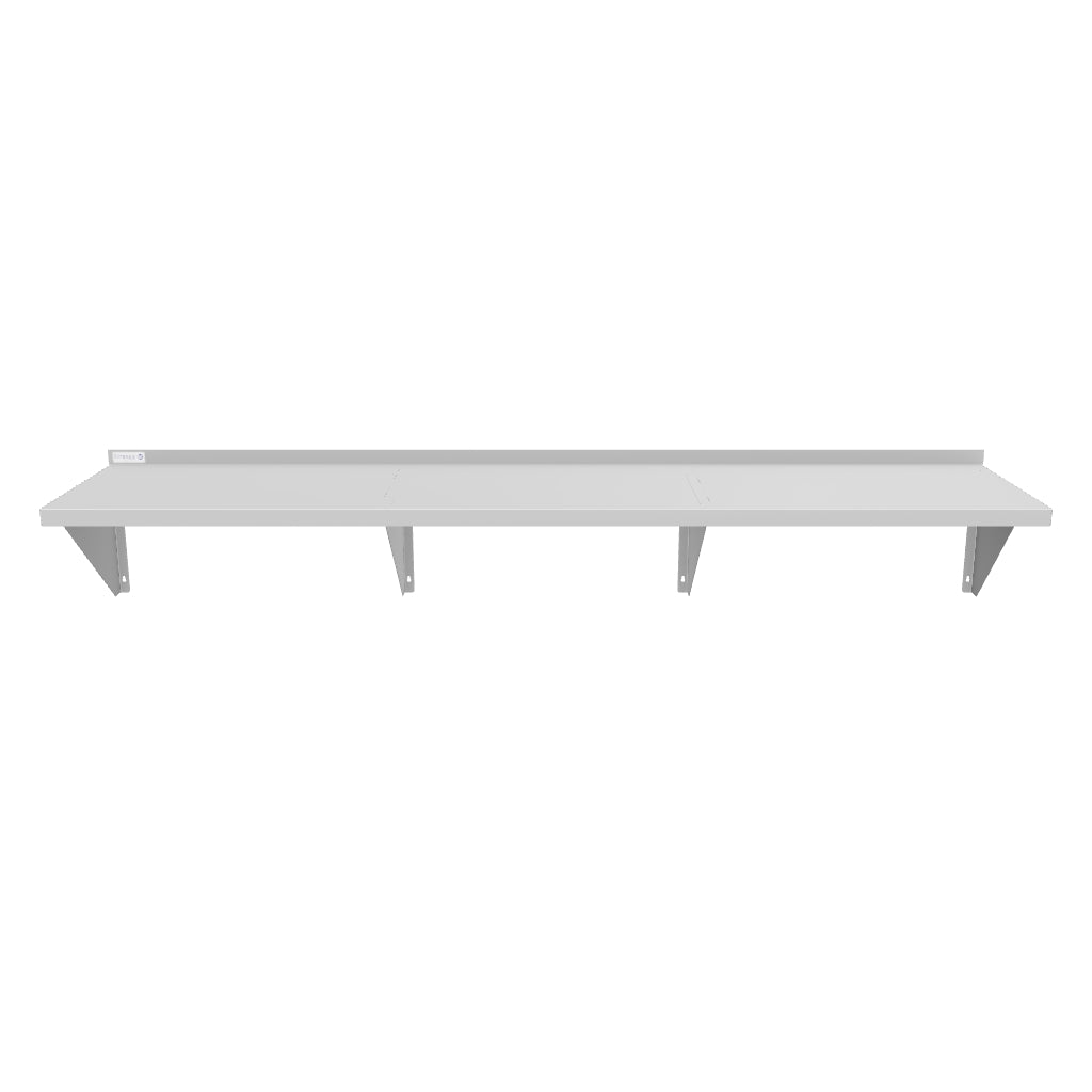 1884WS16G Wall Mounted Shelving 3D View