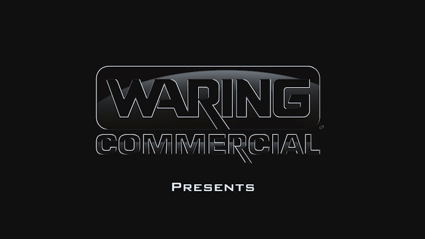 Waring WMB400XCE 12 Inch Mini Belgian Waffle Maker Single Bakes 4 Mini Waffles