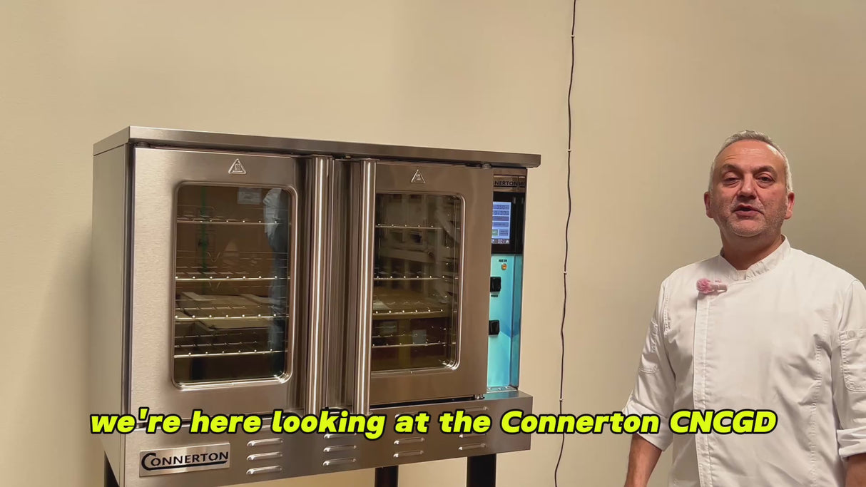 Connerton Cooking CNCGD_LP CNCGD Digital Control Gas Convection Oven Single Section 38-1/8"W X 41-5/8"D X 61-3/4"H