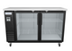 E-KBB60-2G-24 Refrigerated Back Bar Cabinet 3D View