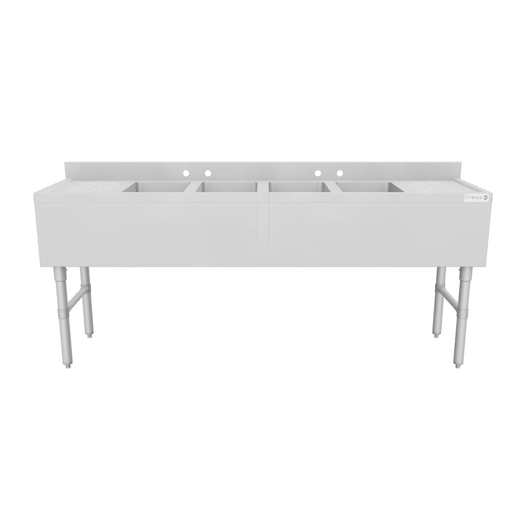 EB4B101410LR Sink Units Underbar 3D View