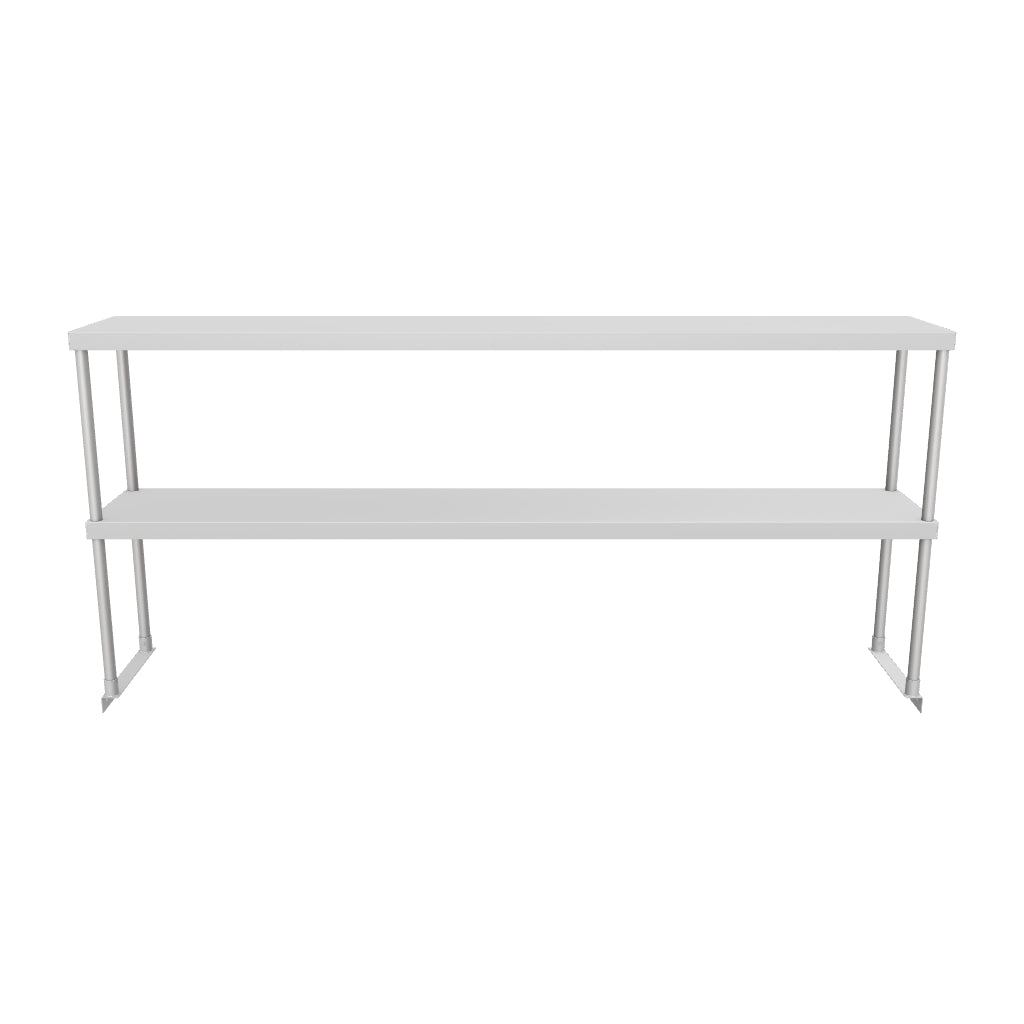 EDOS1272 Table-Mounted Overshelf 3D View