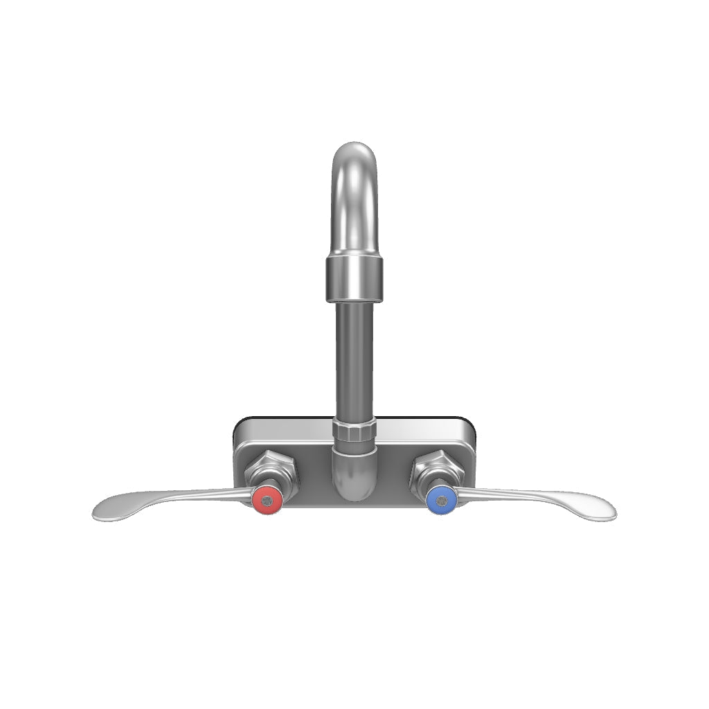 EFW4035BHGS Wall Splash Mount Faucet 3D View