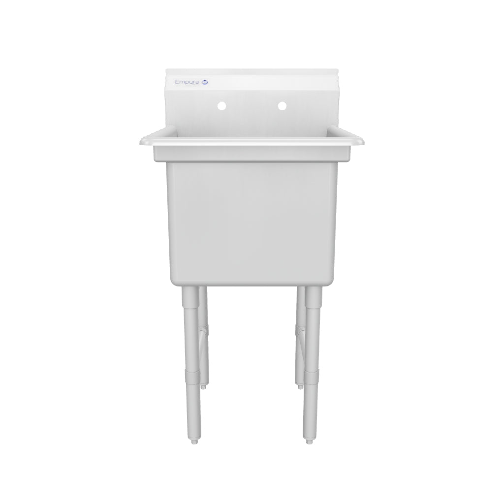 Empura Stainless EHD11818 Sink 23 Inch Heavy Duty 16 Gauge Stainless Steel