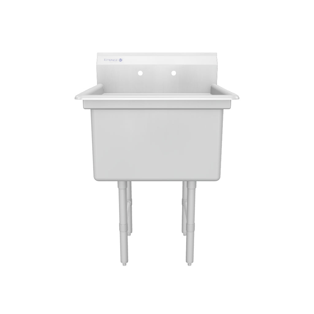 Empura EHD12424 29 Inch Sink Heavy Duty 16 Gauge Stainless Steel with Bowl