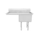 EHD12424L24  (1) One Compartment Sink 3D View