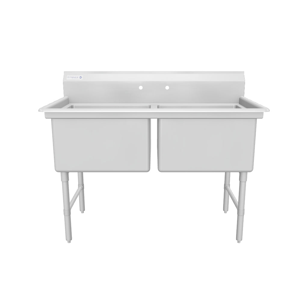 EHD22424 (2) Two Compartment Sink 3D View
