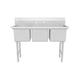 EHD31515 (3) Three Compartment Sink 3D View

