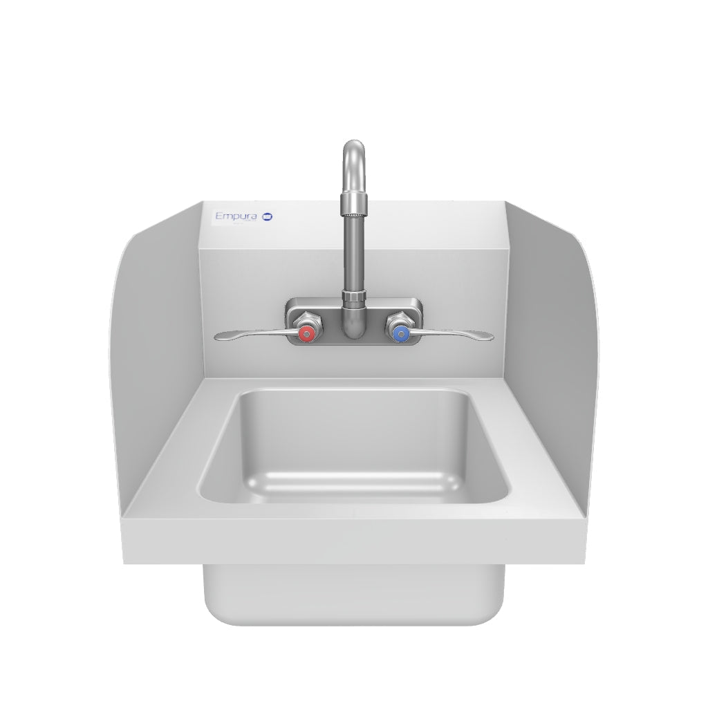 EHS14SPWH Hand Sink 3D View