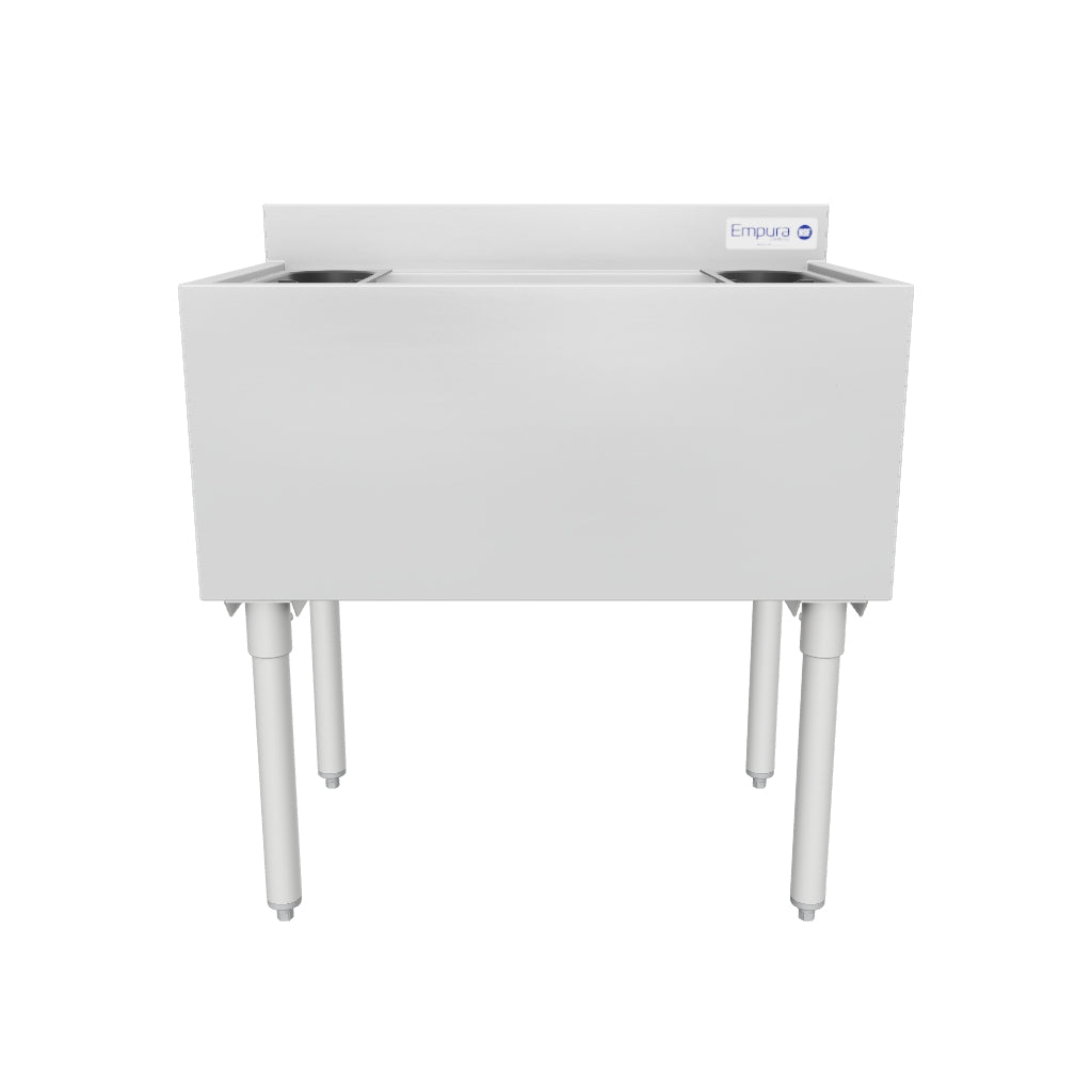  EIB1830 Cocktail Unit Underbar Ice Bin 3D View
