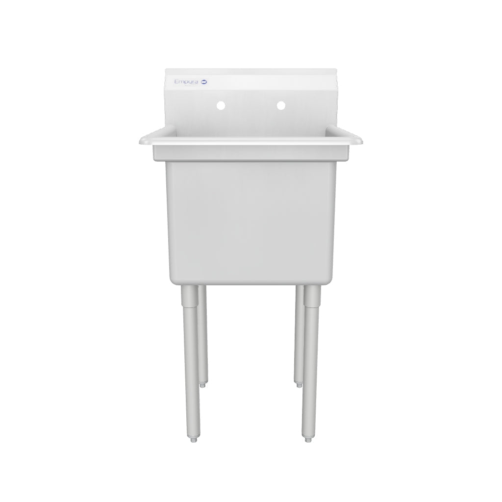 Empura Stainless ESD11818 23 Inch Sink Standard Duty Heavy Duty with Bowl