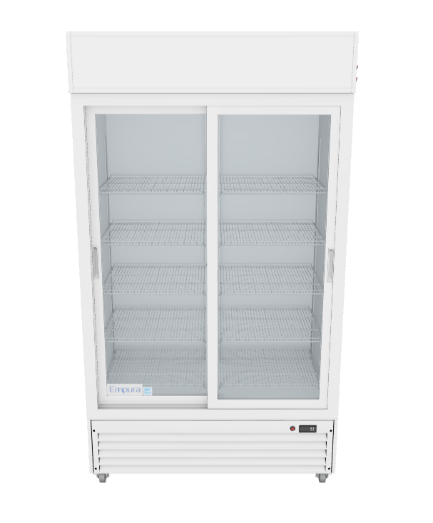 ESM-36W Glass Door Refrigerated Merchandiser 3D View