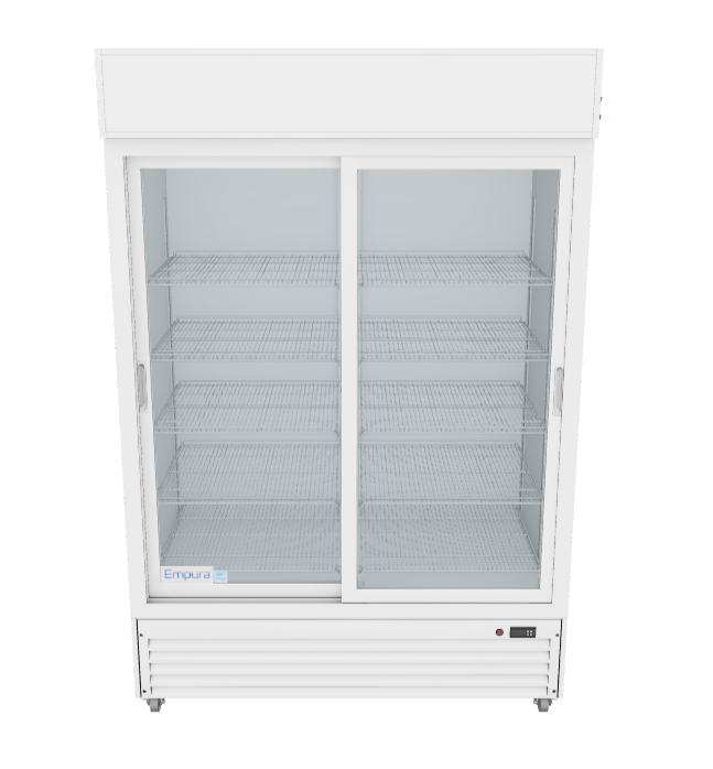 ESM-50W Glass Door Refrigerated Merchandiser 3D View