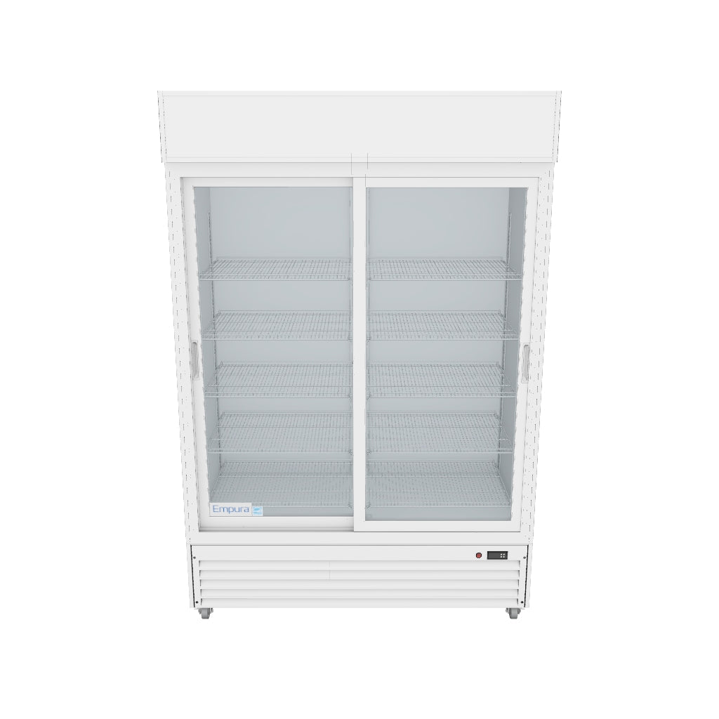 ESM-42W Glass Door Refrigerated Merchandiser 3D View