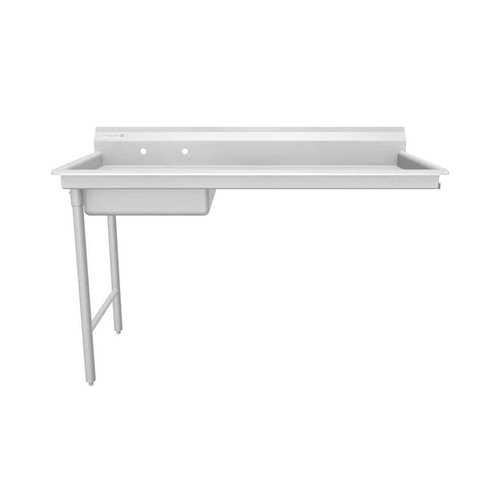 EUDT72L Soiled Undercounter Dishtable 3D View