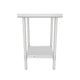 EWT2424 24" - 27" Stainless Steel  Top Work Table 3D View


