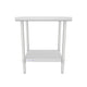 Empura EWT2430 30 Inch Stainless Steel Work Table Economy Duty with Adjustable Feet