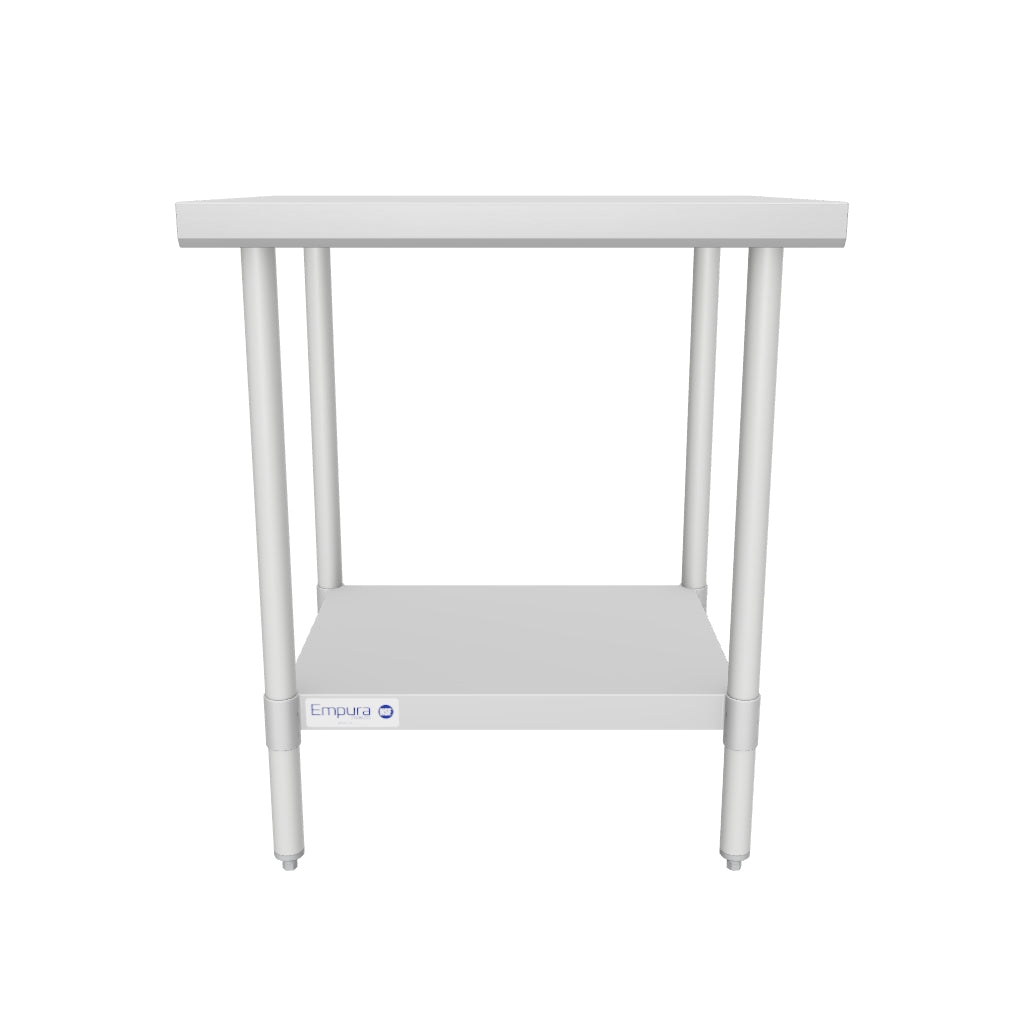 EWT2430 30" - 35" Stainless Steel Top Work Table 3D View