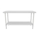 Empura Stainless EWT2460 60 Inch Work Table Economy Duty 18 Gauge Top