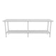 EWT2496 85" - 96" Stainless Steel Top Work Table 3D View