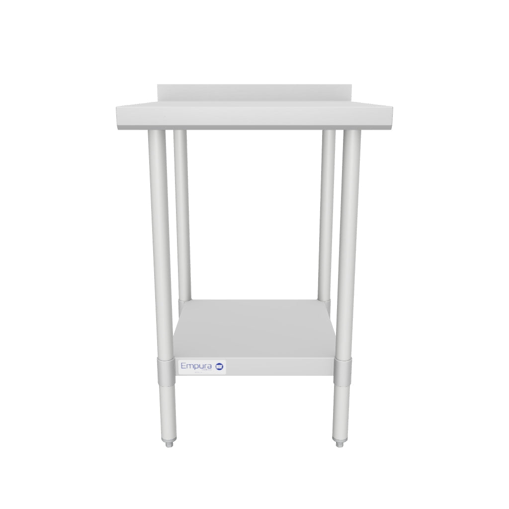 EWT2B2424 24" - 27" Stainless Steel Top Work Table 3D View