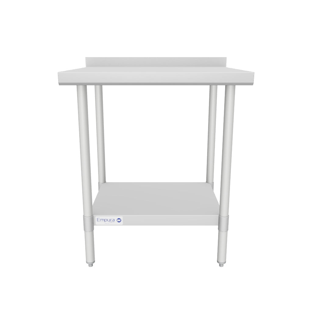 EWT2B2430 30" - 35" Stainless Steel Top Work Table 3D View