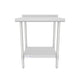 EWT2B2430 30" - 35" Stainless Steel Top Work Table 3D View