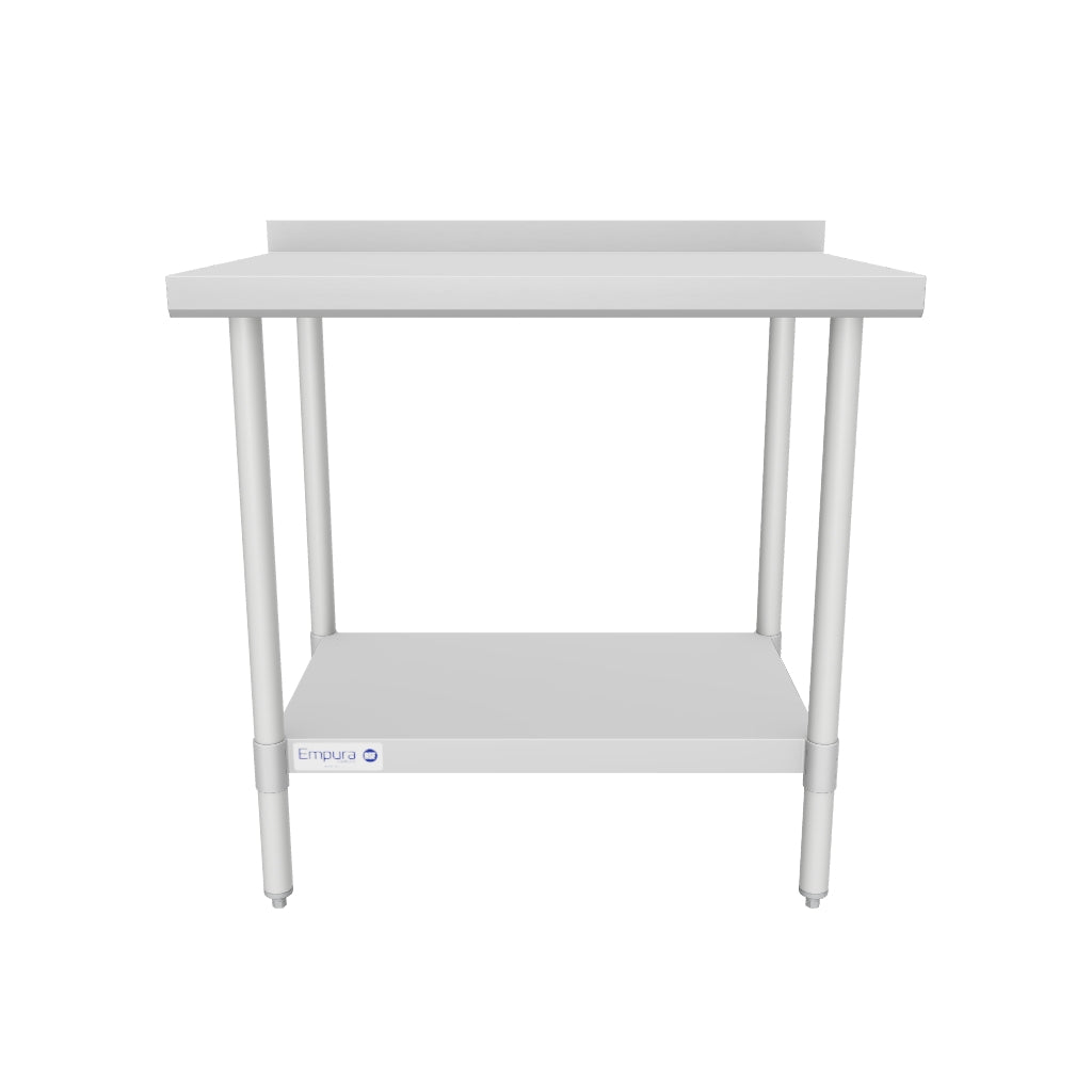 EWT2B2436 36" - 38" Stainless Steel Top Work Table 3D View