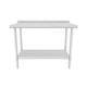 EWT2B2448 40" - 48" Stainless Steel Top Work Table 3D View