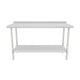 EWT2B2460 54" - 62" Stainless Steel Top Work Table 3D View