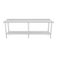 EWT2B2496 85" - 96" Stainless Steel Top Work Table 3D View