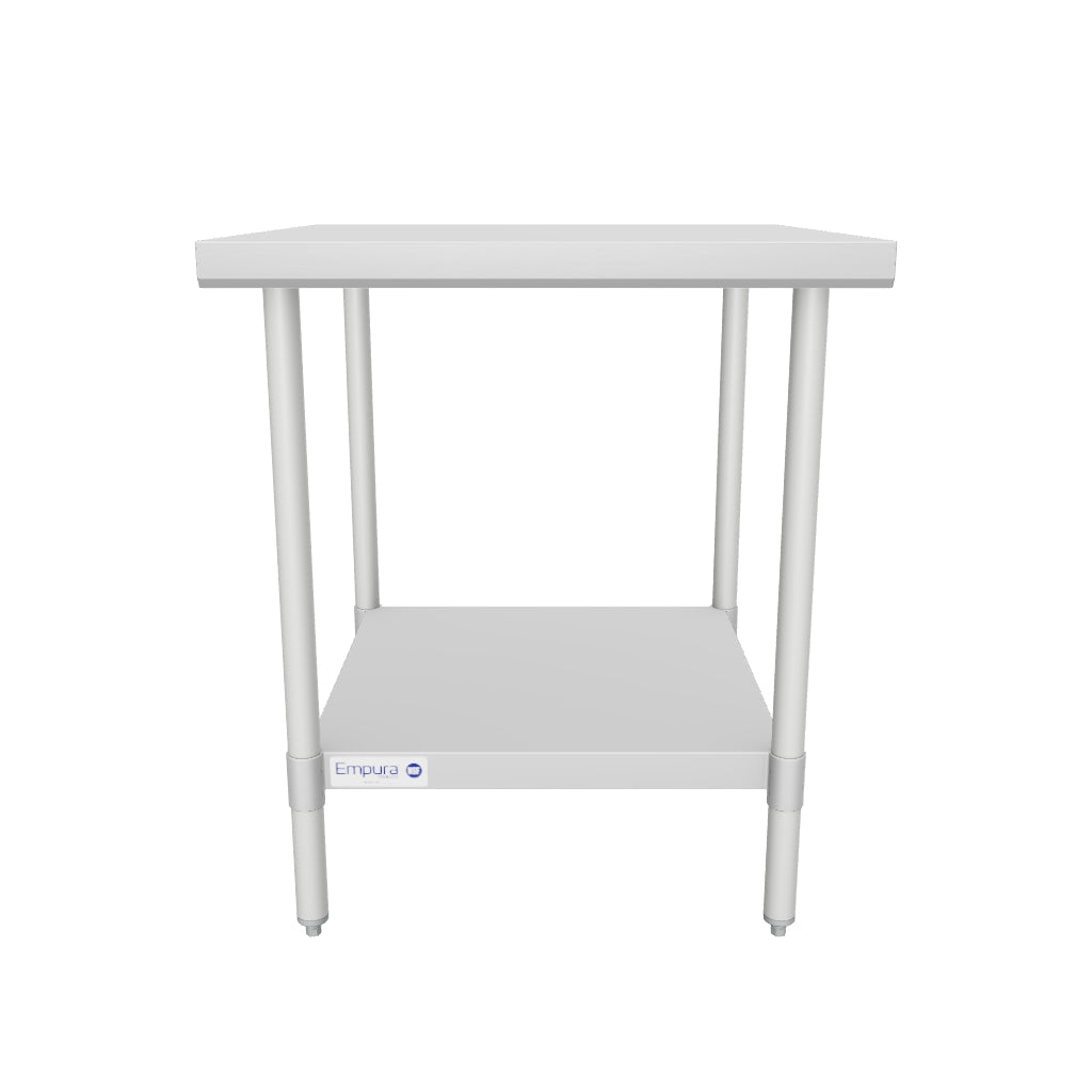 EWT3030 30" - 35" Stainless Steel Top Work Table 3D View