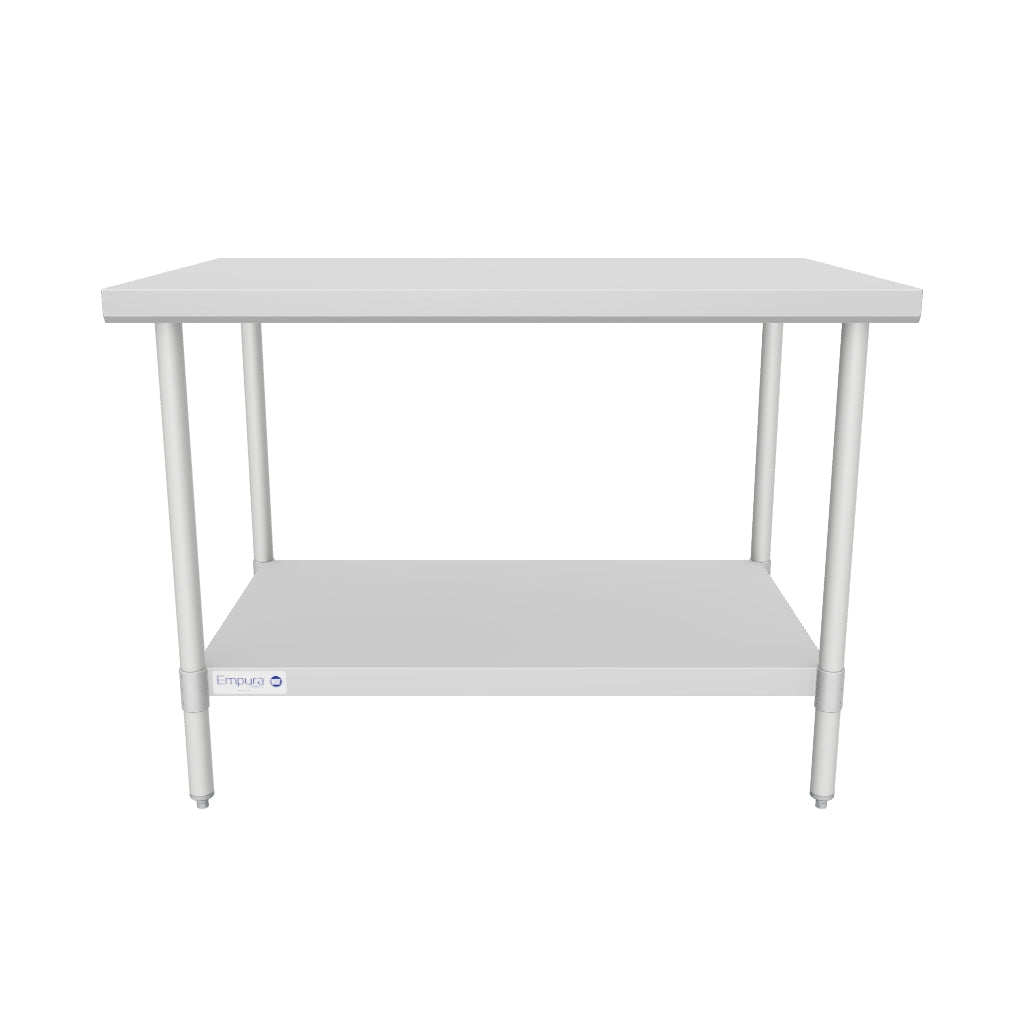 EWT3048 40" - 48" Stainless Steel Top Work Table 3D View