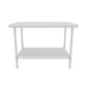 EWT3048 40" - 48" Stainless Steel Top Work Table 3D View