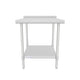 EWTB3030 30" - 35" Stainless Steel Top Work Table 3D View
