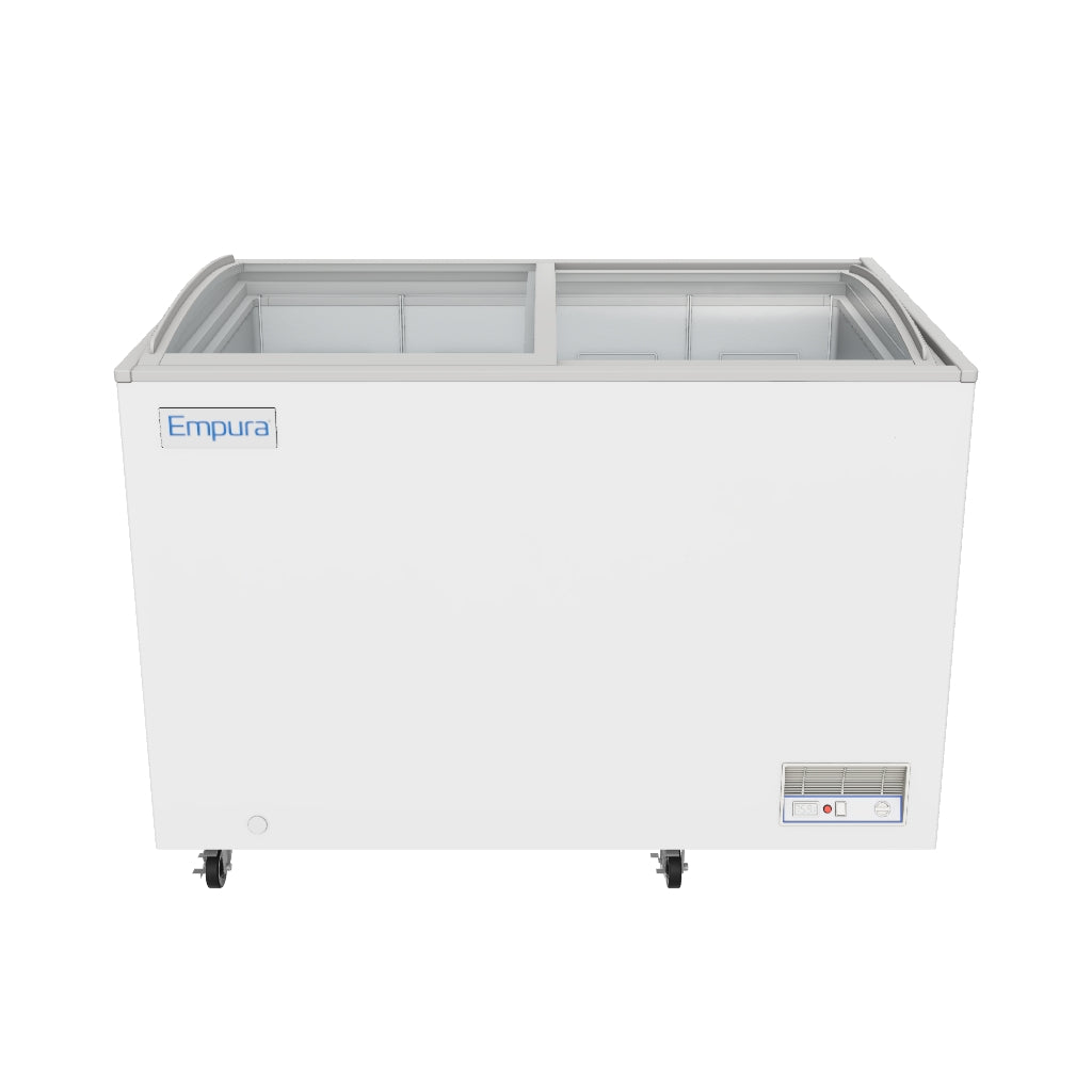 E-CFCG-10 Curved Lid Chest Freezer 3D View