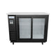 E-KBB48-2G-24SD Refrigerated Back Bar Cabinet 3D View