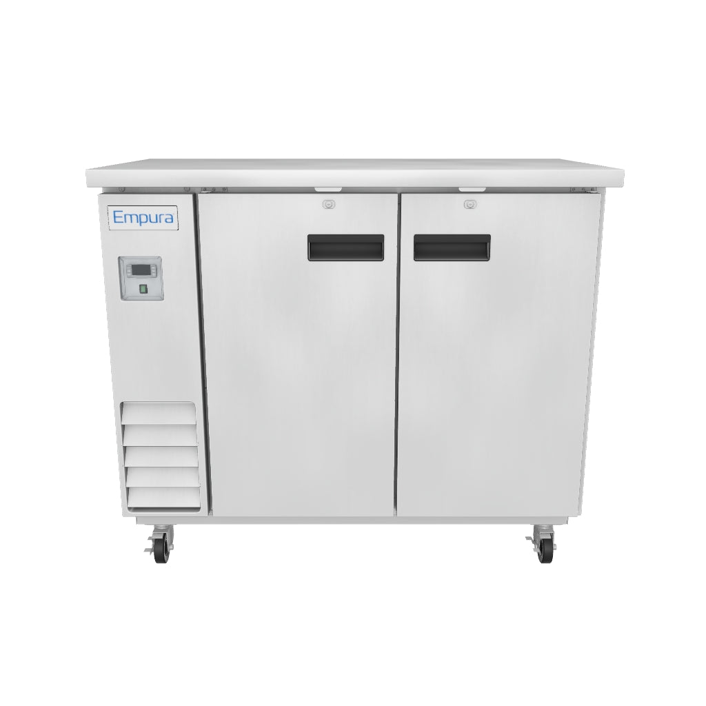 E-KBB48-2-24-S Back Bar Cabinet, Refrigerated 3D View


