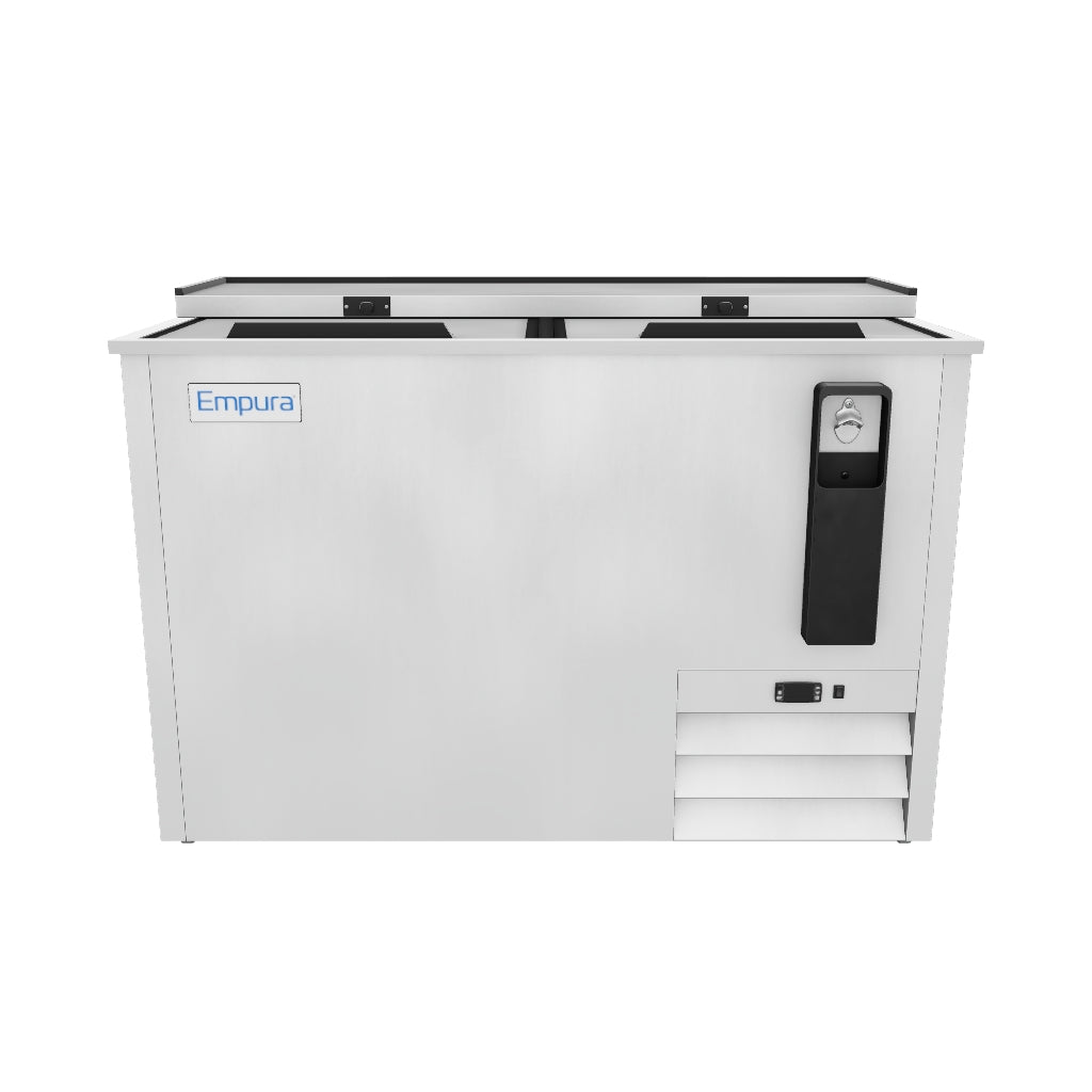 E-KBC-50-S  Sliding Door Bottle Cooler 3D View
