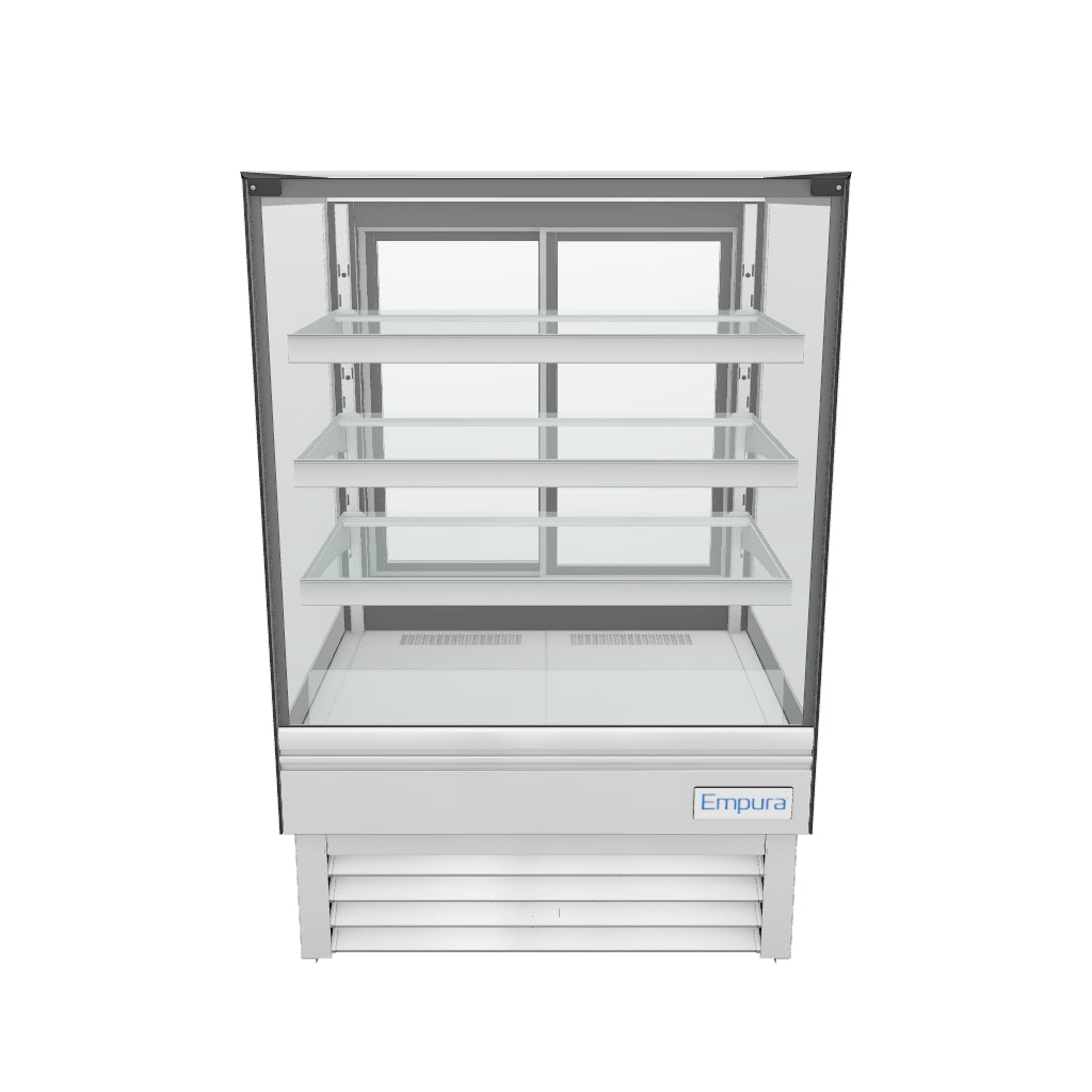 E-KBDSF35-S Refrigerated Display Case Floor Model 3D View