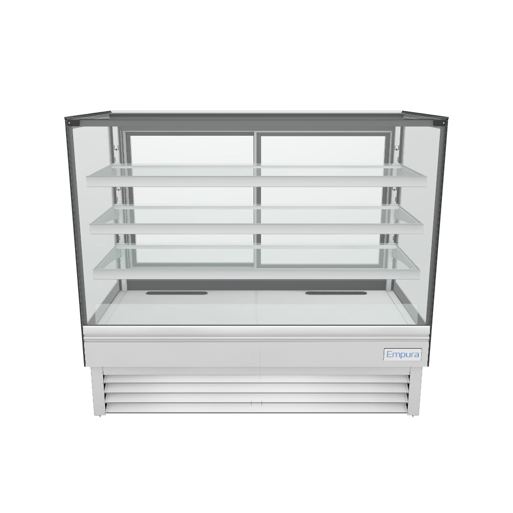 E-KBDSF60-S Refrigerated Display Case Floor Model 3D View