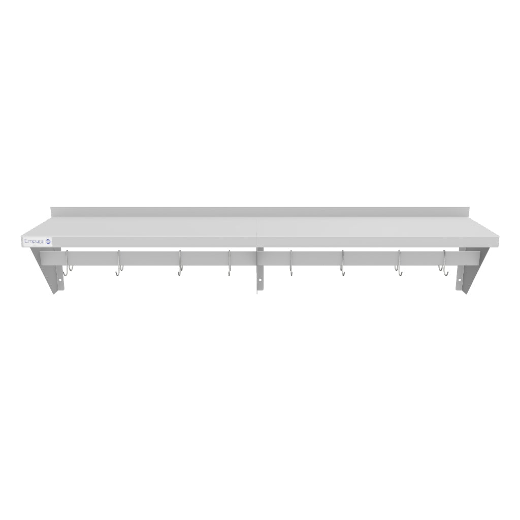 E_WPS_1260 Wall-Mounted Pot Rack 3D View
