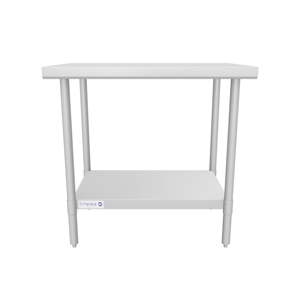 SWT2436 36" - 38" Stainless Steel Top Work Table 3D View