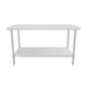 SWT3060 54" - 62" Stainless Steel Top Work Table 3D View