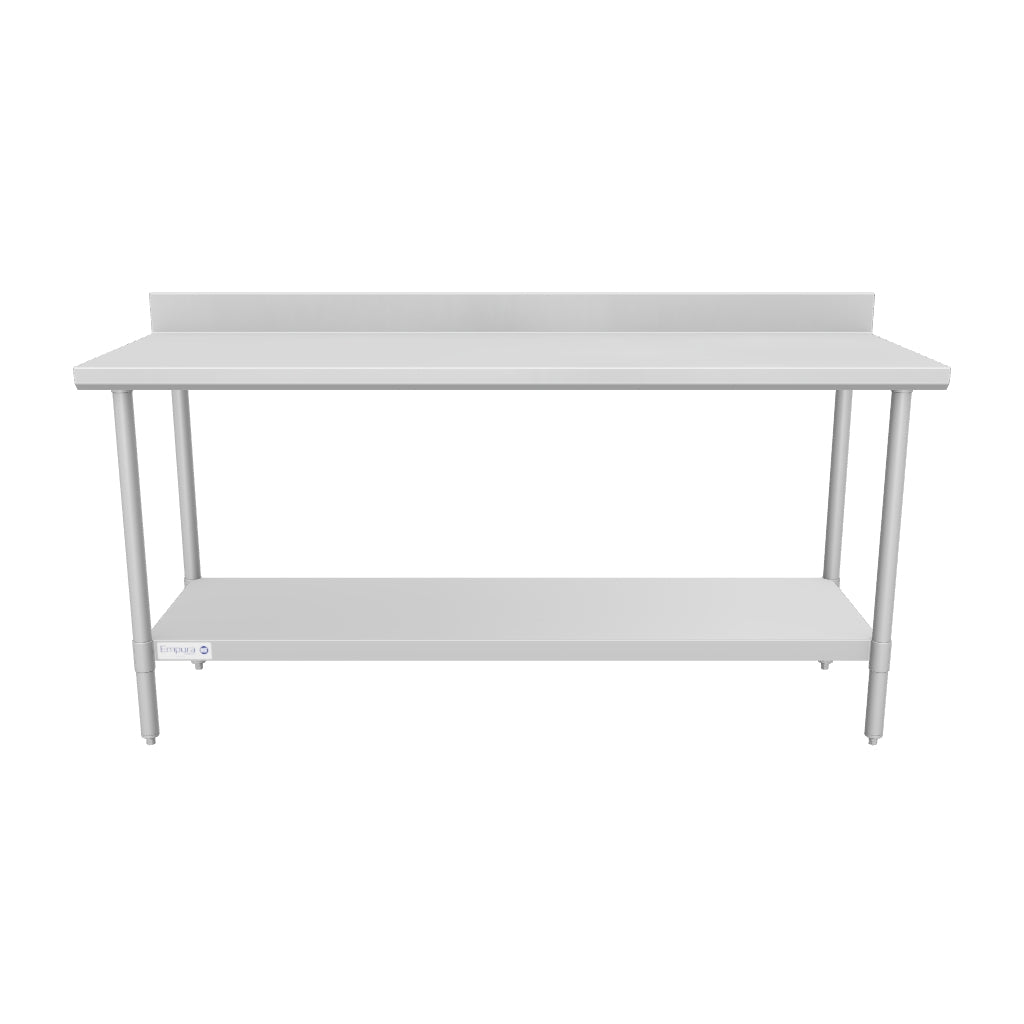 SWT4B2472 63" - 72" Stainless Steel Top Work Table 3D View