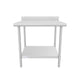 Empura SWT4B3036 36 Inch Work Table Stainless Steel Super Duty with 4 Inch Backsplash