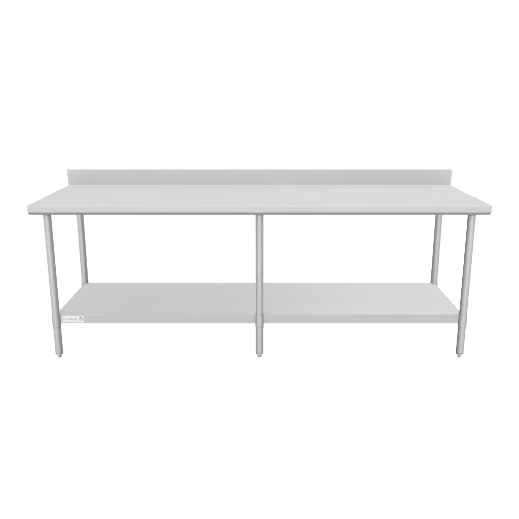 SWT4B3096 85" - 96" Stainless Steel To Work Table 3D View