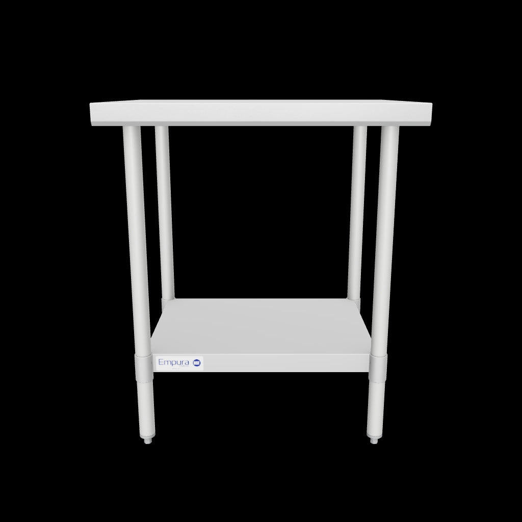 WT2430 30" - 35" Stainless Steel Top Work Table 3D View