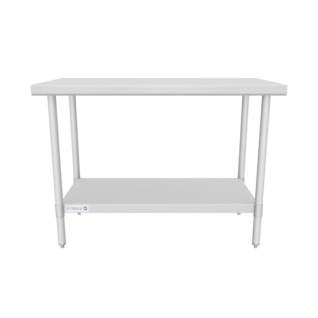 Empura Stainless WT2448 48 Inch Work Table Standard Duty with Galvanized Steel