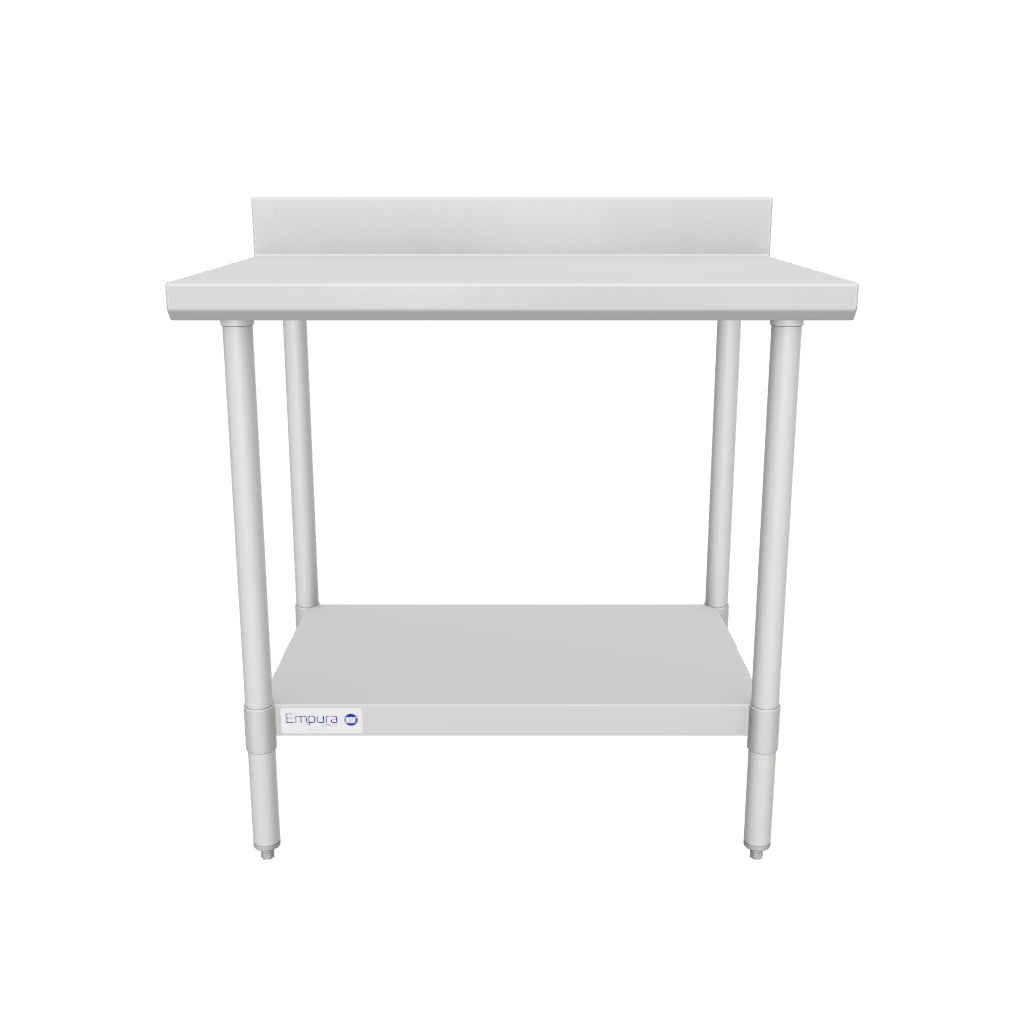 WT4B2436 36" - 38" Stainless Steel Top Work Table 3D View